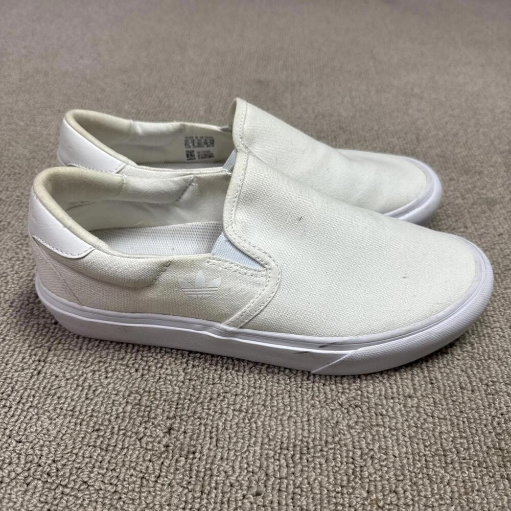 Adidas Sneakers Court Rallye White Slip On Men’s Size 6.5